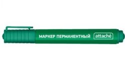Маркер перм.ATTACHE Economy зеленый 2-3 мм (К)