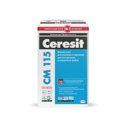 Клей для мозаики и мрамора СМ 115 Ceresit (белый) ( 5 кг)