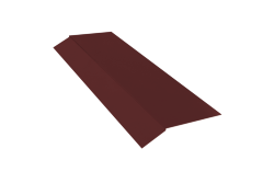 Планка карнизная (100*69*2000) RAL 8017 коричневый
