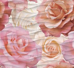 Панно Wave Roses напольный 40x44 452 Cersanit