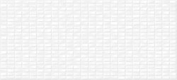Плитка Pudra мозаика рельеф белый (PDG053D) 20x44 Cersanit