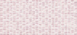 Плитка Pudra мозаика рельеф розовый (PDG073D) 20x44 Cersanit