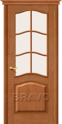 Дверь М 7 Т-05 (Светлый Лак) ПО СТ-Сатинато