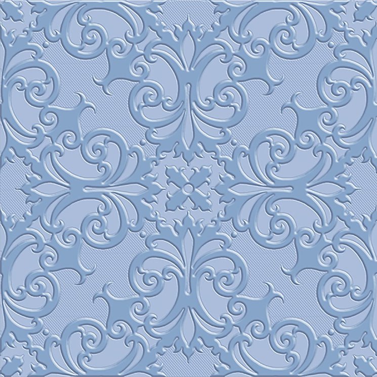 Плитка Прованс напол. 400х400 синяя Керамика-Волга Склад