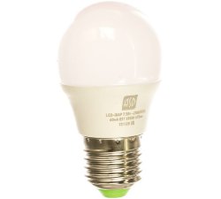 Лампа светодиодная ASD LED-С37 7,5Вт 220В Е 27 4000  (шар матовый) 675 Лм