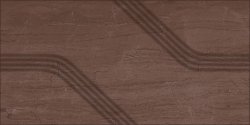 Плитка Капучино коричневая рельеф 250х500 Керамика-Волга