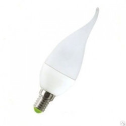 Лампа светодиодная  LED 11Вт 230В Е14 4000К 990Лм свеча на ветру