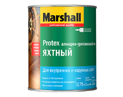 Лак яхтный Marshall PROTEX глянц 2,5 л.(А)