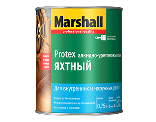 Лак яхтный Marshall PROTEX глянц 2,5 л.(А)