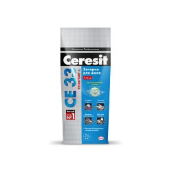 Затирка Ceresit  04 Супер СЕ33 Серебристо-серая 2кг